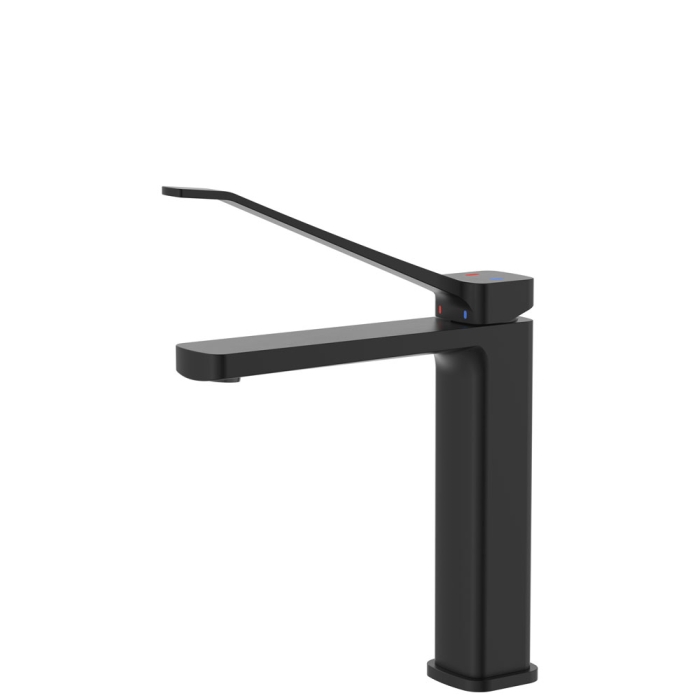 fienza Tono Care Medium Basin Mixer Matte Black