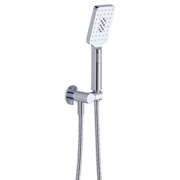 fienza Tono Hand Shower Round Plate Chrome