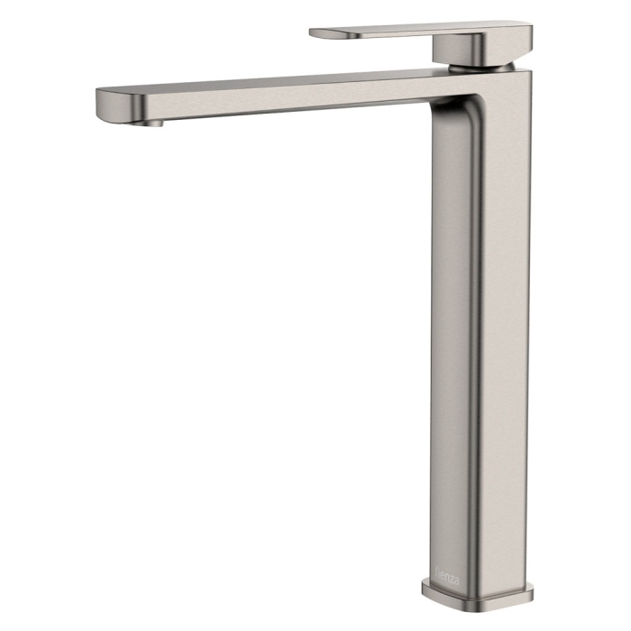 fienza Tono Tall Basin Mixer Brushed Nickel
