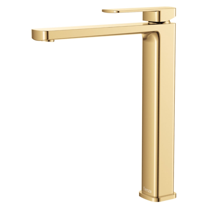 fienza Tono Tall Basin Mixer Urban Brass