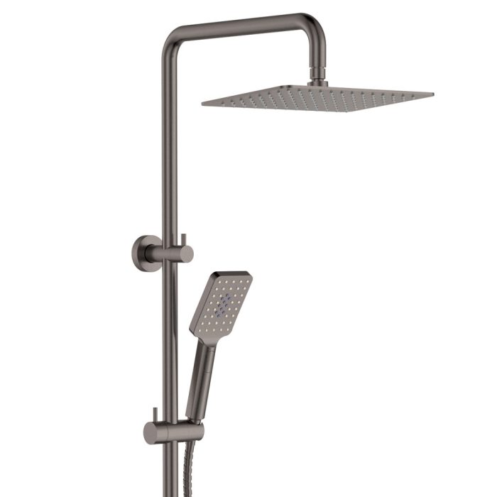 fienza Tono Twin Shower Gun Metal
