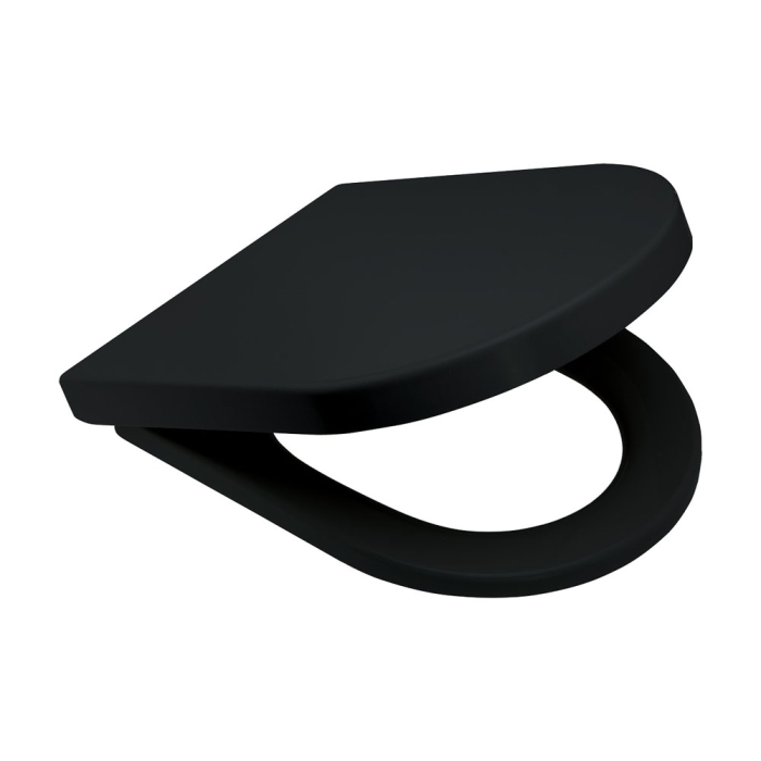 fienza Universal Toilet Seat Gloss Black