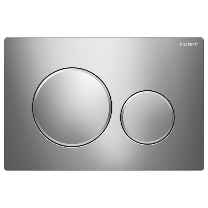 fienza Geberit Sigma 20 Round Button Flush Plate Chrome