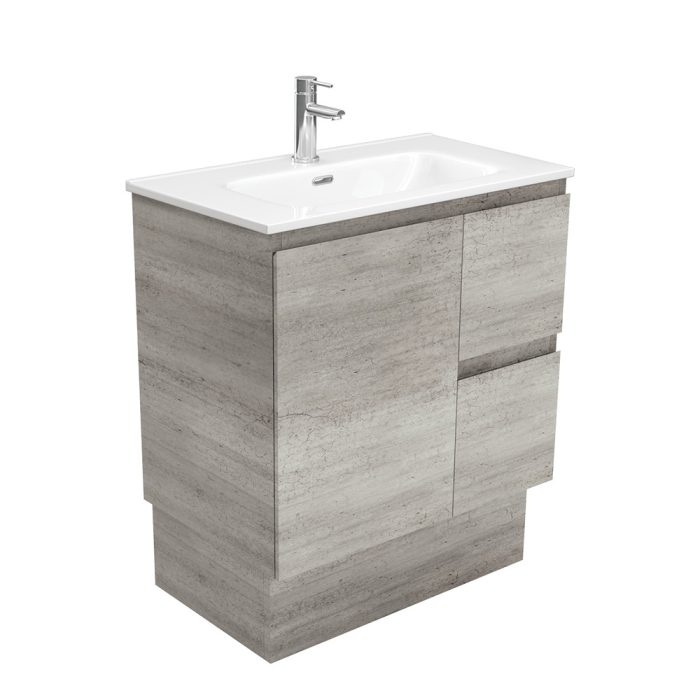 fienza Joli Edge Industrial 750 Vanity On Kickboard