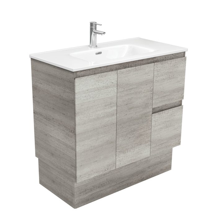 fienza Joli Edge Industrial 900 Vanity On Kickboard