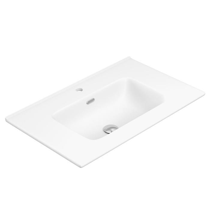 fienza Joli Matte Full Depth Ceramic Basin Top 750mm 1TH