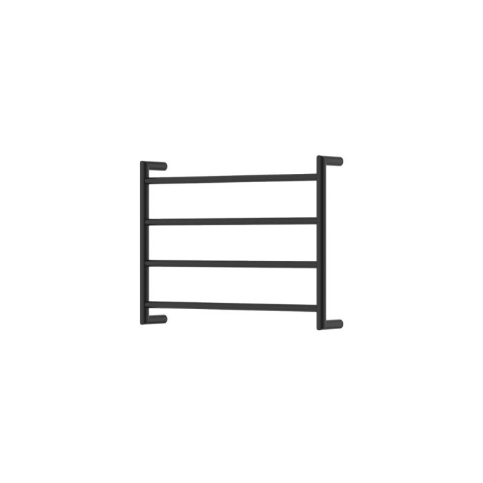 fienza Kaya Heated Towel Rail 600 x 450mm Matte Black