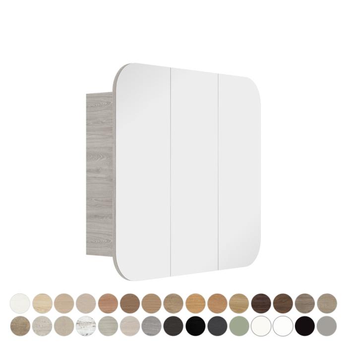 fienza Marlowe Soft Square Mirror Cabinet 900 x 800mm