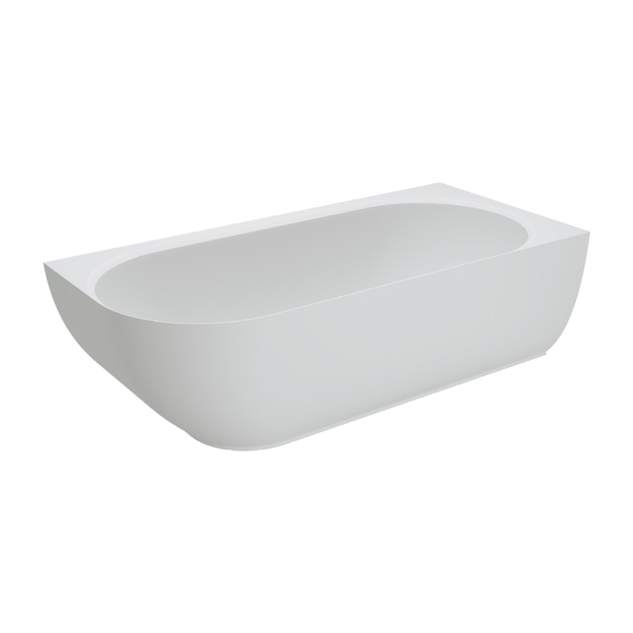 fienza Matta Left-Hand Solid Surface Corner Bath 1750mm