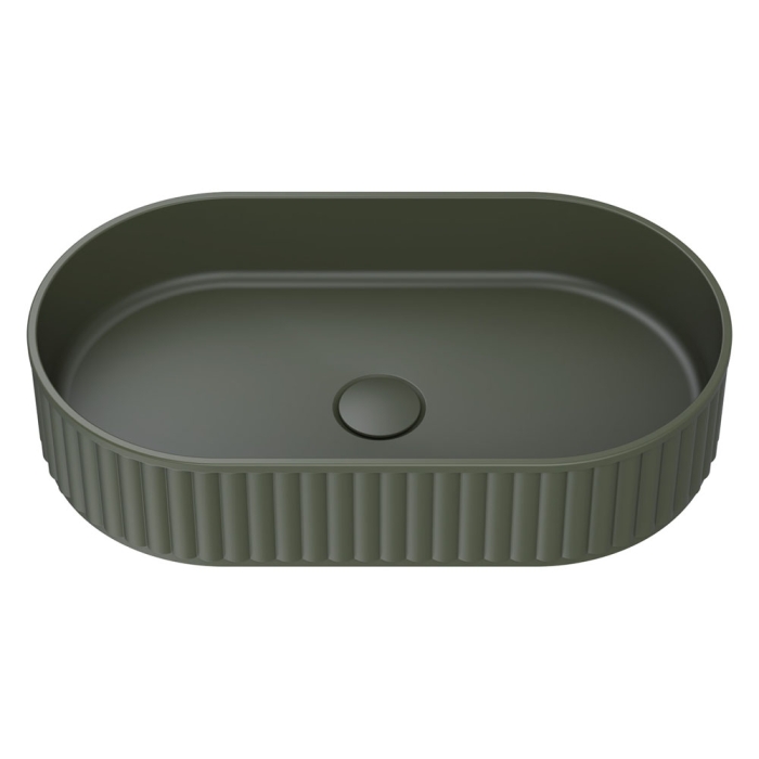 fienza Minka Pill Solid Surface Above Counter Basin Forest