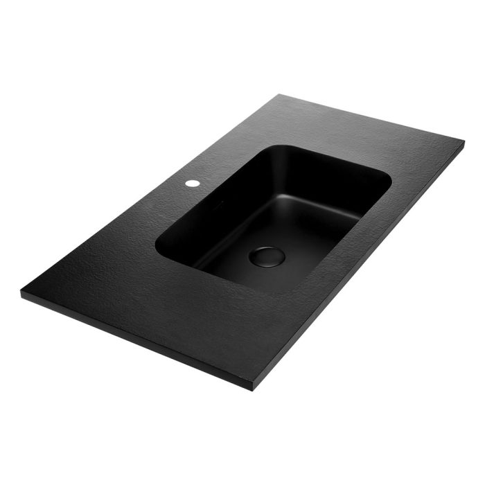 fienza Montana Full Depth Matte Solid Surface Basin Top 900