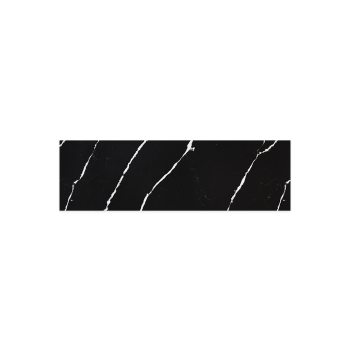 fienza Nero Vena Silica Free Stone Top Ensuite Depth 1200mm