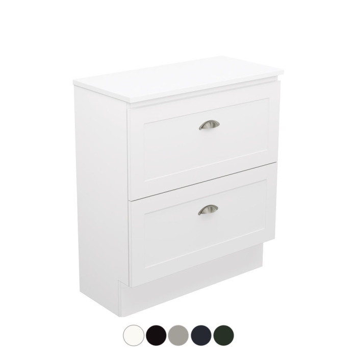 fienza Newport Ensuite All Drawer 750 Floor Standing Vanity