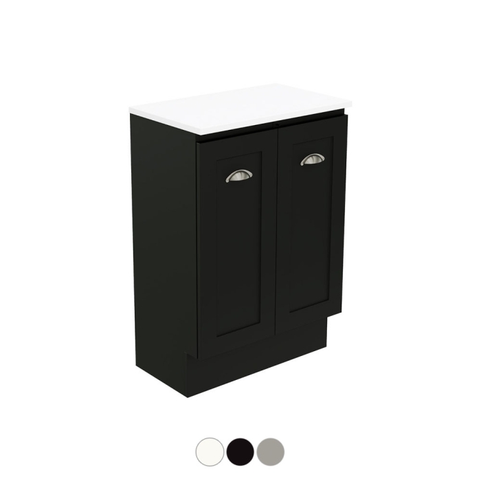 fienza Newport Ensuite Door 600 Floor Standing Vanity