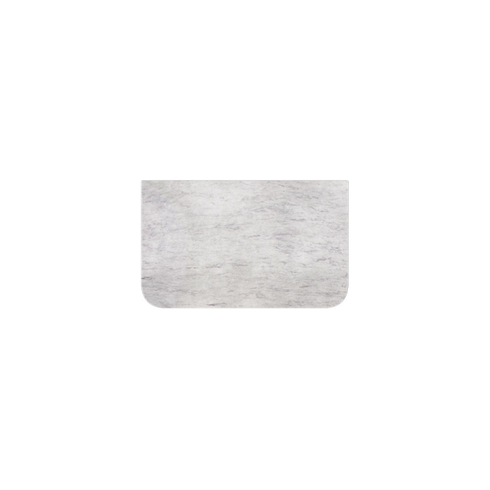 fienza Polar Sacco Silica Free Stone Top Curved Full Depth 750mm