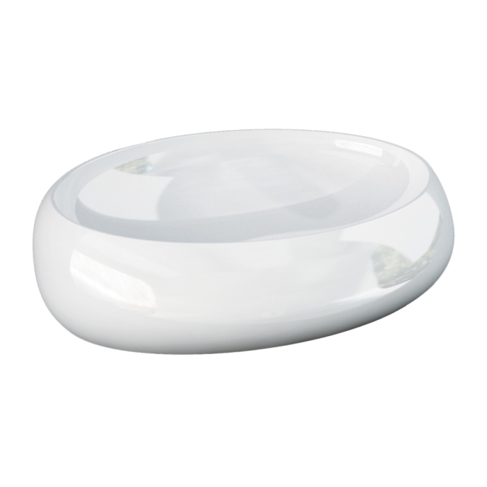 fienza RAK Cloud Above Counter Basin Alpine Gloss White