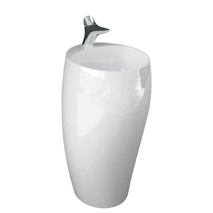 fienza RAK Cloud Freestanding Basin Alpine Gloss White
