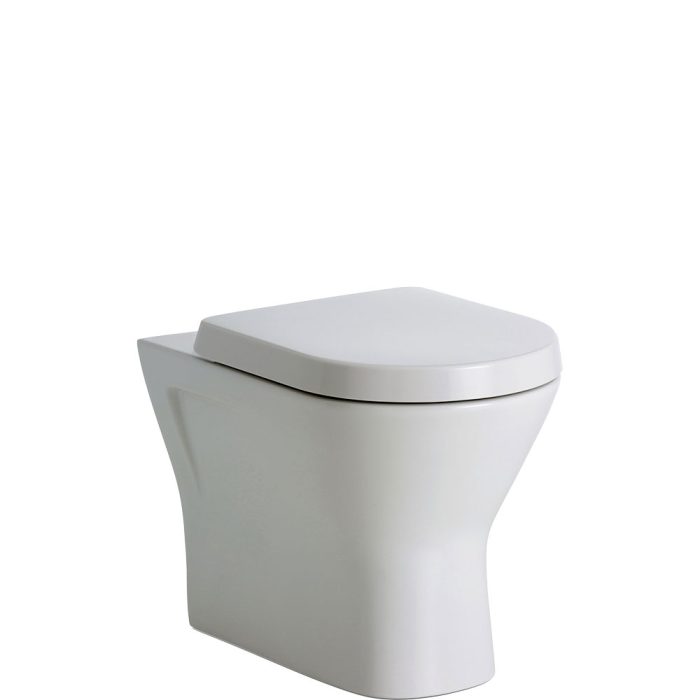 fienza RAK Resort Wall-Faced Toilet Suite Gloss White