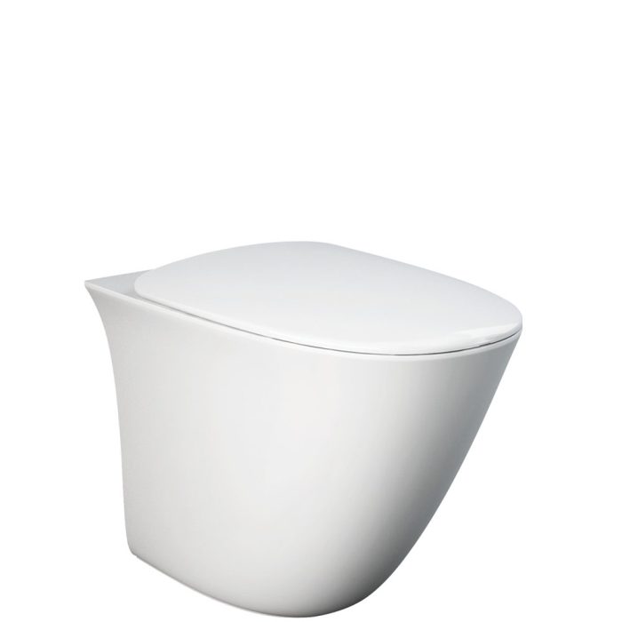 fienza RAK Sensation Wall-Faced Toilet Suite Alpine White