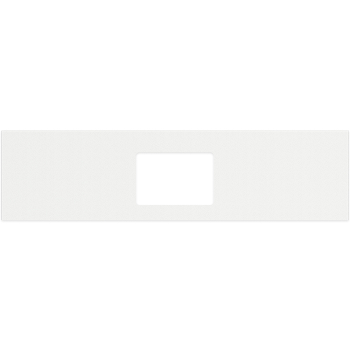 fienza Roman Sand Silica Free Stone Top Rectangular Full Depth with Single Undermount Basin Hole 1800mm