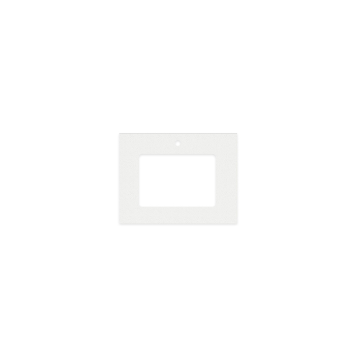 fienza Roman Sand Silica Free Stone Top Rectangular Full Depth with Single Undermount Basin Hole & Tap Hole 600mm