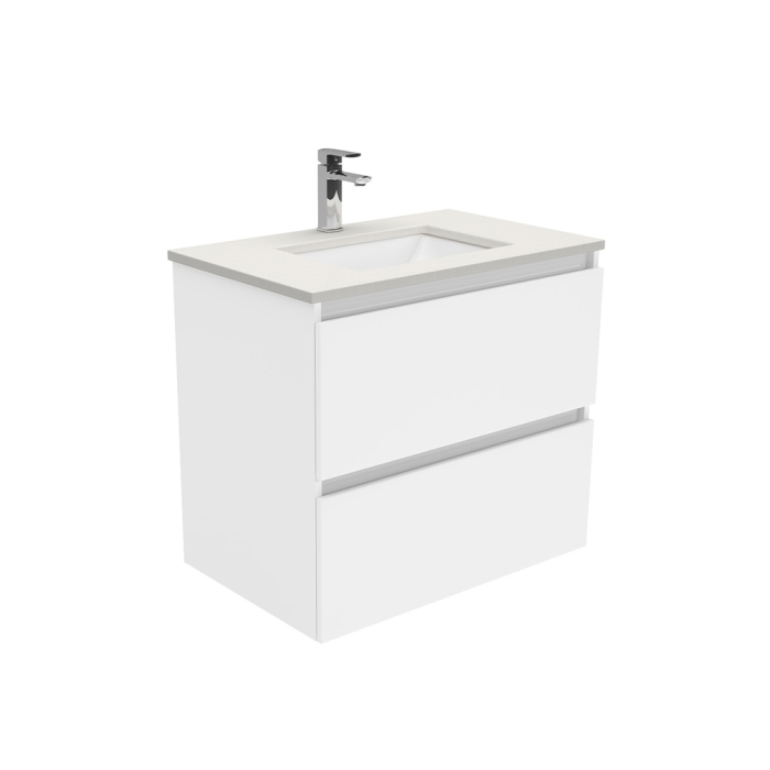 fienza Sarah Roman Sand Undermount 750 Quest Wall-Hung Vanity