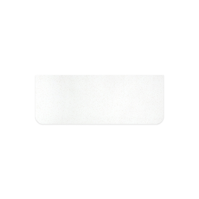 fienza Snowflake Solid Surface Top Curved Full Depth 1200mm