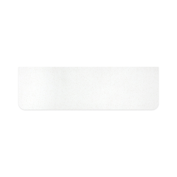 fienza Snowflake Solid Surface Top Curved Full Depth 1500mm