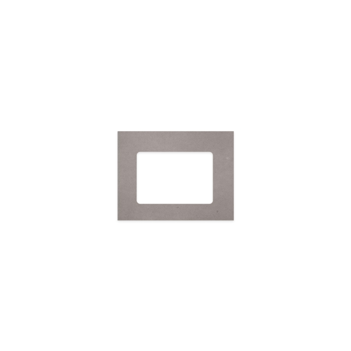 fienza Urban Crete Silica Free Stone Top Rectangular Full Depth with Single Undermount Basin Hole 600mm