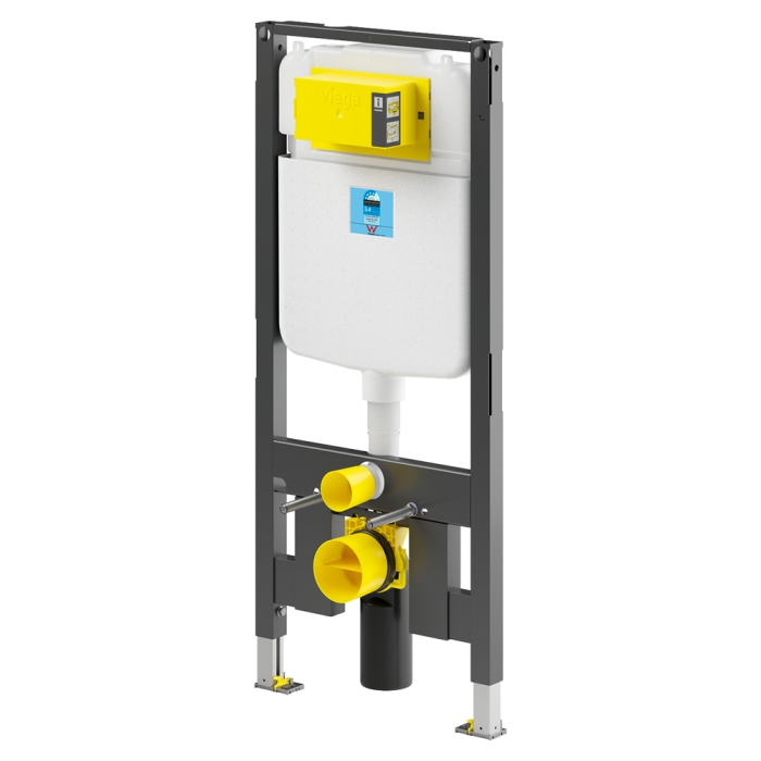 fienza Viega Prevista Dry In-Wall Cistern and Frame for Wall Hung Pans