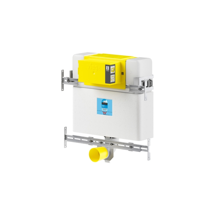 fienza Viega Prevista Pure Mid-Level Under Counter Concealed Cistern for Wall Faced Pans