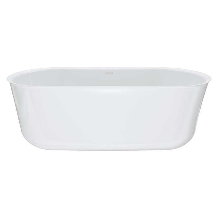 fienza Windsor Freestanding Acrylic Bath with Overflow 1700mm