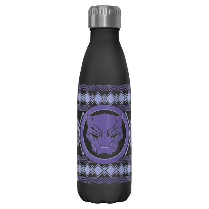 Fifth Sun Black Panther: Wakanda Forever Purple Logo Stainless Steel Water Bottle