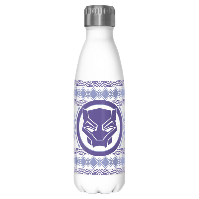 Fifth Sun Black Panther: Wakanda Forever Purple Logo Stainless Steel Water Bottle