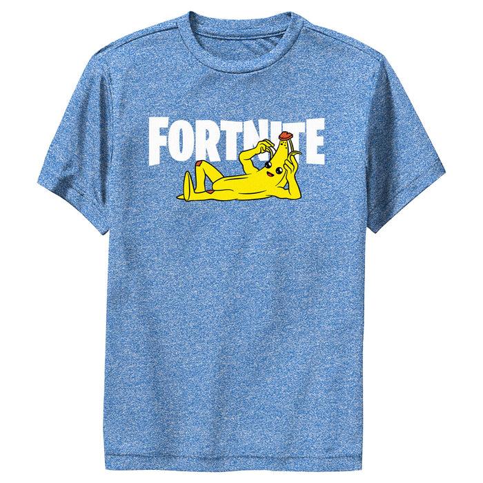 fifth sun Boy's Fortnite Peel Yourself Logo Performance Tee
