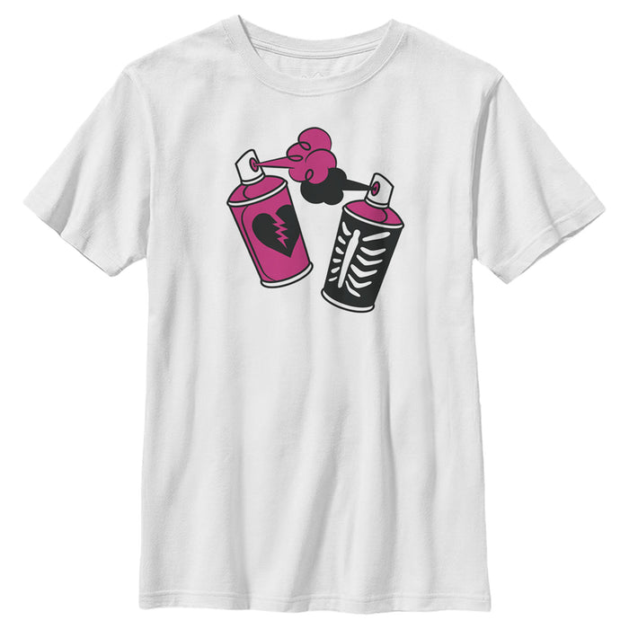 fifth sun Boy's Fortnite Spray Can Graffiti T-Shirt