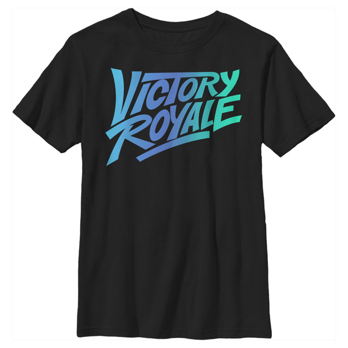 Fifth Sun Boy's Fortnite Victory Royale Gradient Logo T-Shirt