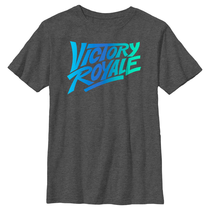 Fifth Sun Boy's Fortnite Victory Royale Gradient Logo T-Shirt