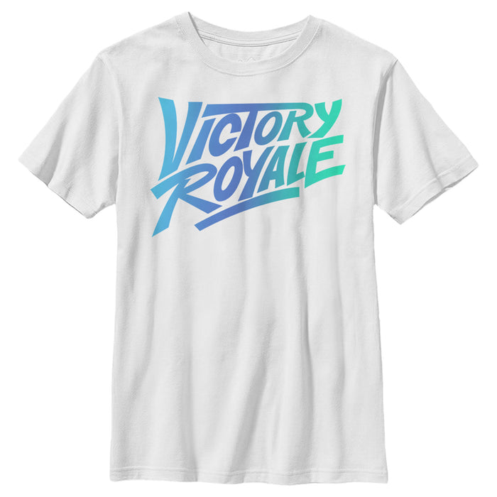 fifth sun Boy's Fortnite Victory Royale Gradient Logo T-Shirt
