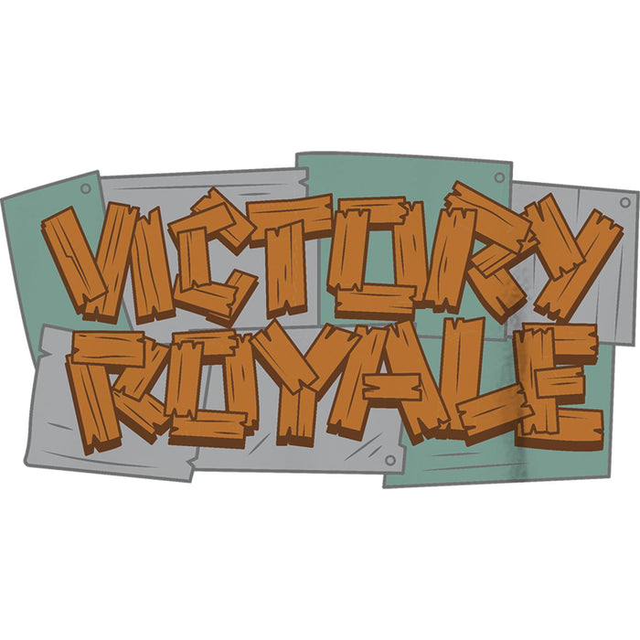 Fifth Sun Boy's Fortnite Victory Royale Wooden Logo T-Shirt