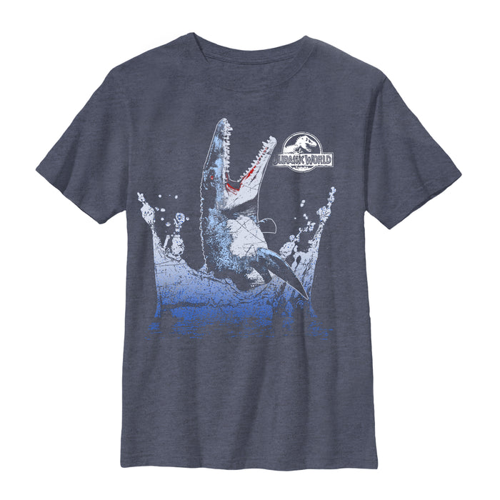 fifth sun Boy's Jurassic World Mosasaurus Show T-Shirt