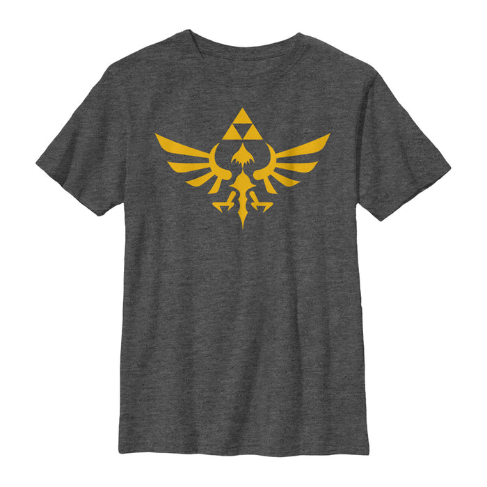 fifth sun Boy's Nintendo Legend of Zelda Triforce T-Shirt