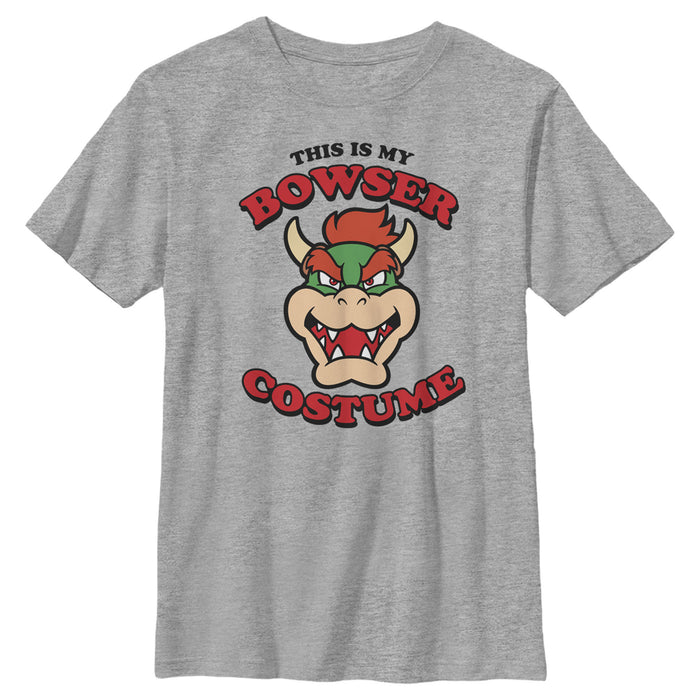 fifth sun Boy's Nintendo Super Mario Bowser Costume T-Shirt