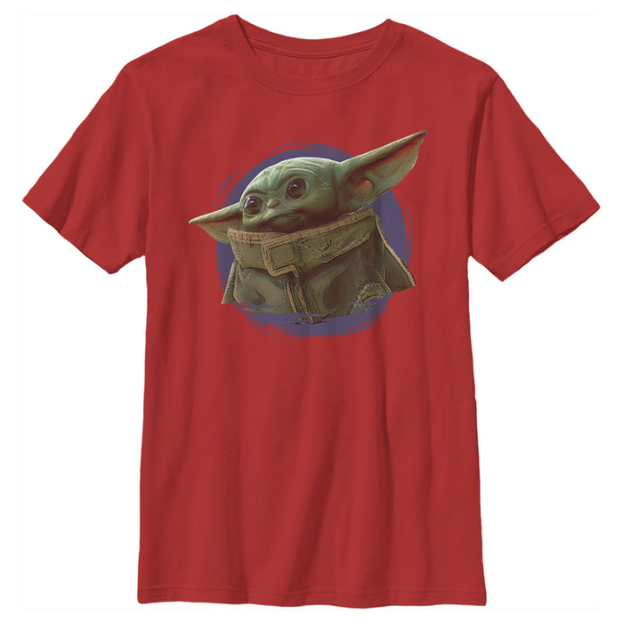Fifth Sun Boy's Star Wars: The Mandalorian The Child Circle Halo T-Shirt