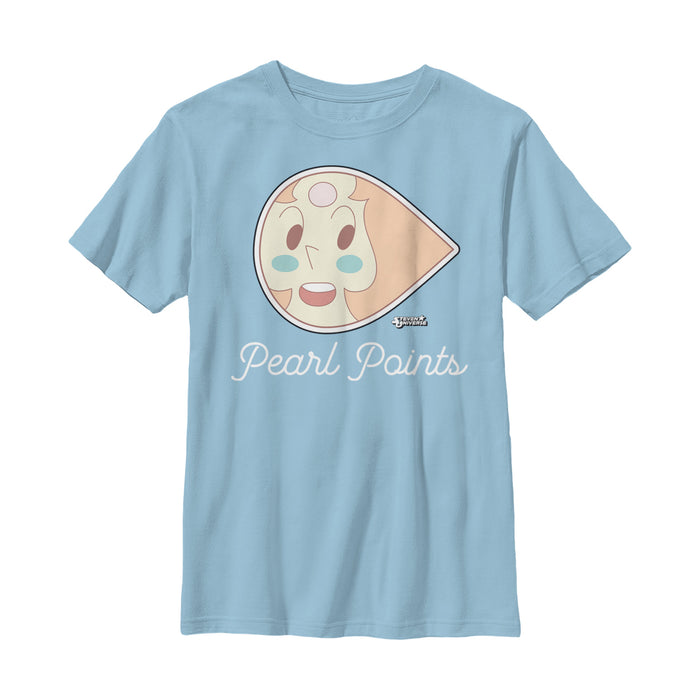 fifth sun Boy's Steven Universe Pearl Points T-Shirt