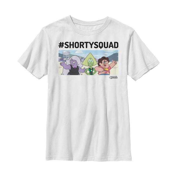 fifth sun Boy's Steven Universe #ShortySquad T-Shirt