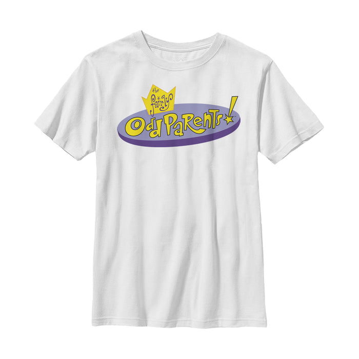 fifth sun Boy's The Fairly OddParents Classic Logo T-Shirt