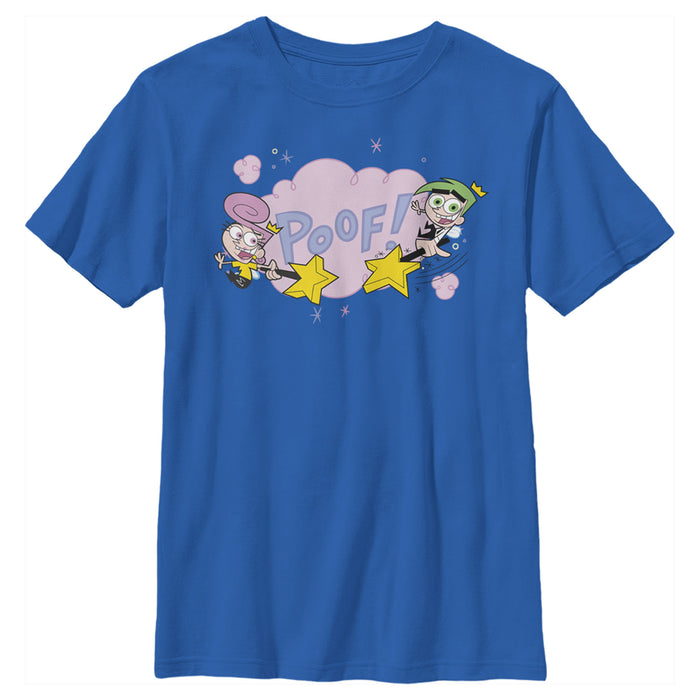 Fifth Sun Boy's The Fairly OddParents Cosmo And Wanda Poof T-Shirt