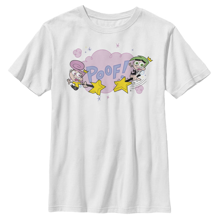 fifth sun Boy's The Fairly OddParents Cosmo and Wanda Poof T-Shirt