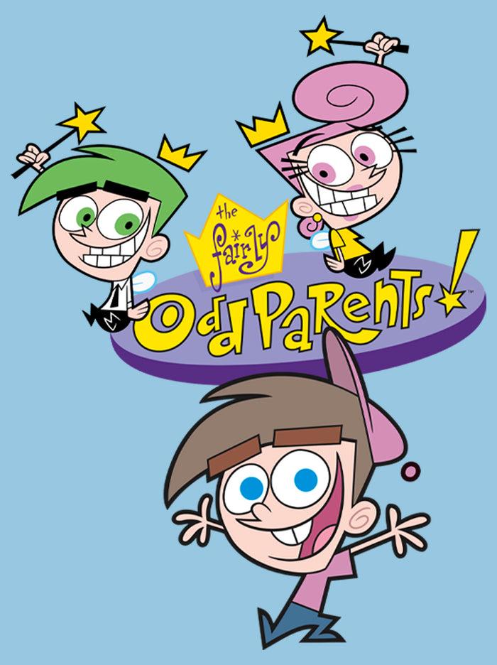 Fifth Sun Boy's The Fairly OddParents Timmy Turner And Fairy Godparents T-Shirt